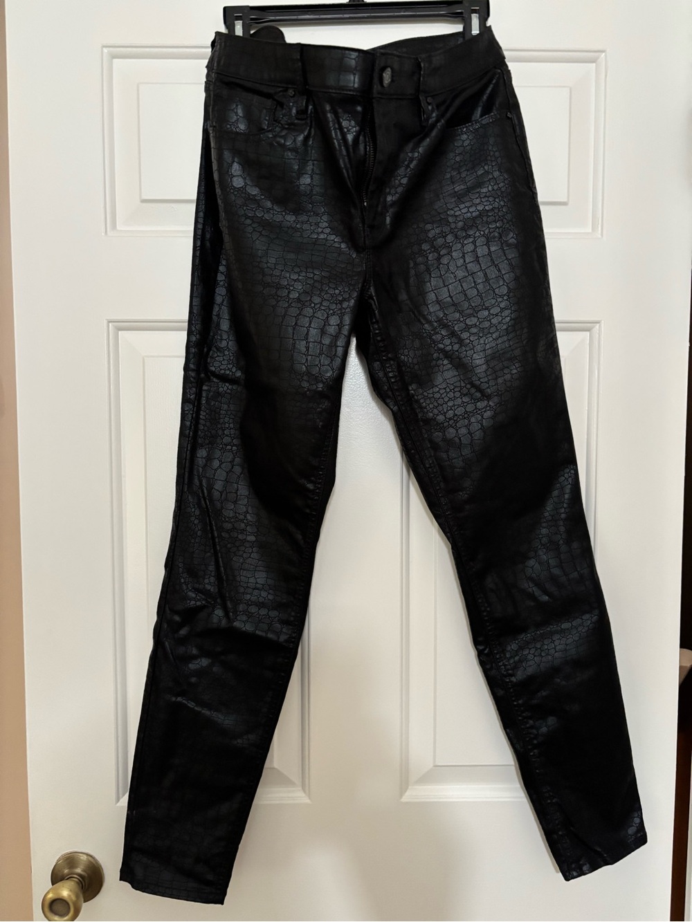 WHBM The Skinny Black Skinny Jeans Sz 10.